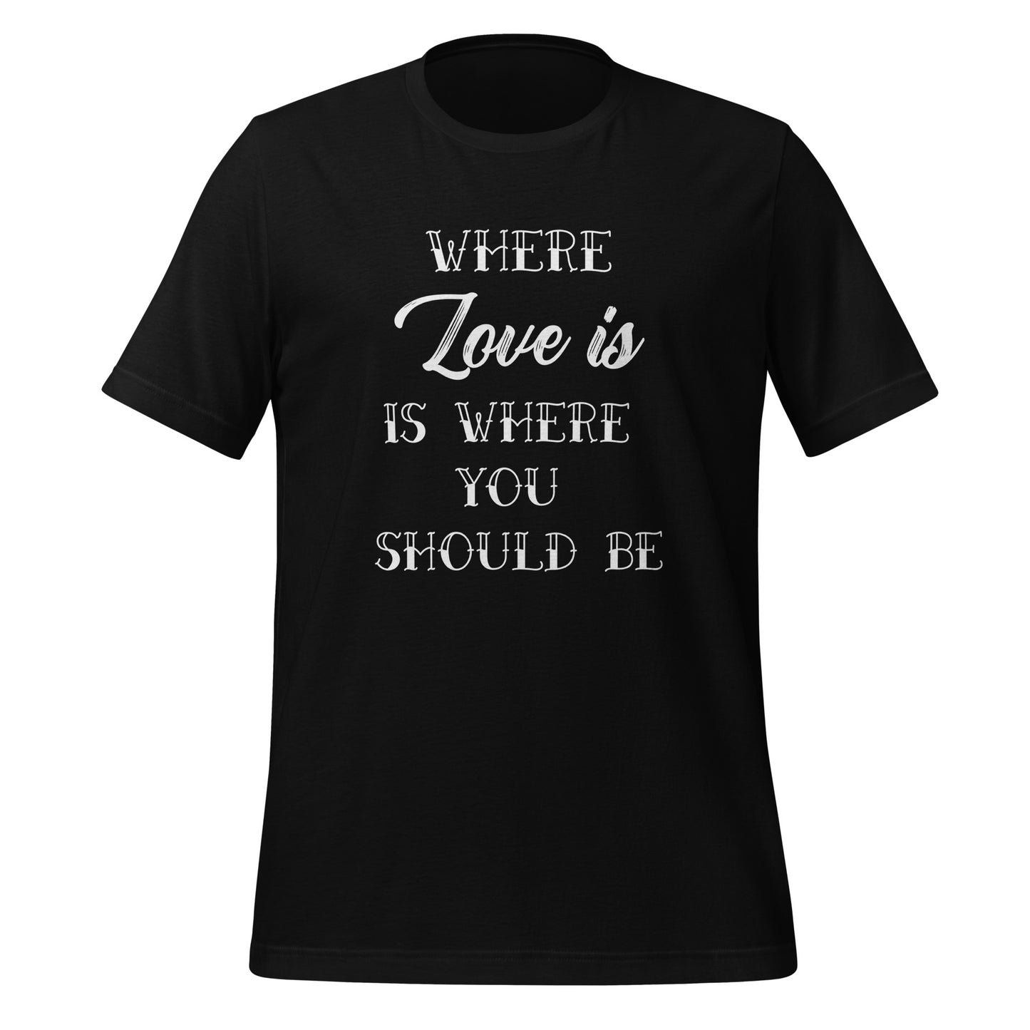 Where Love Is, Is Where You Should Be