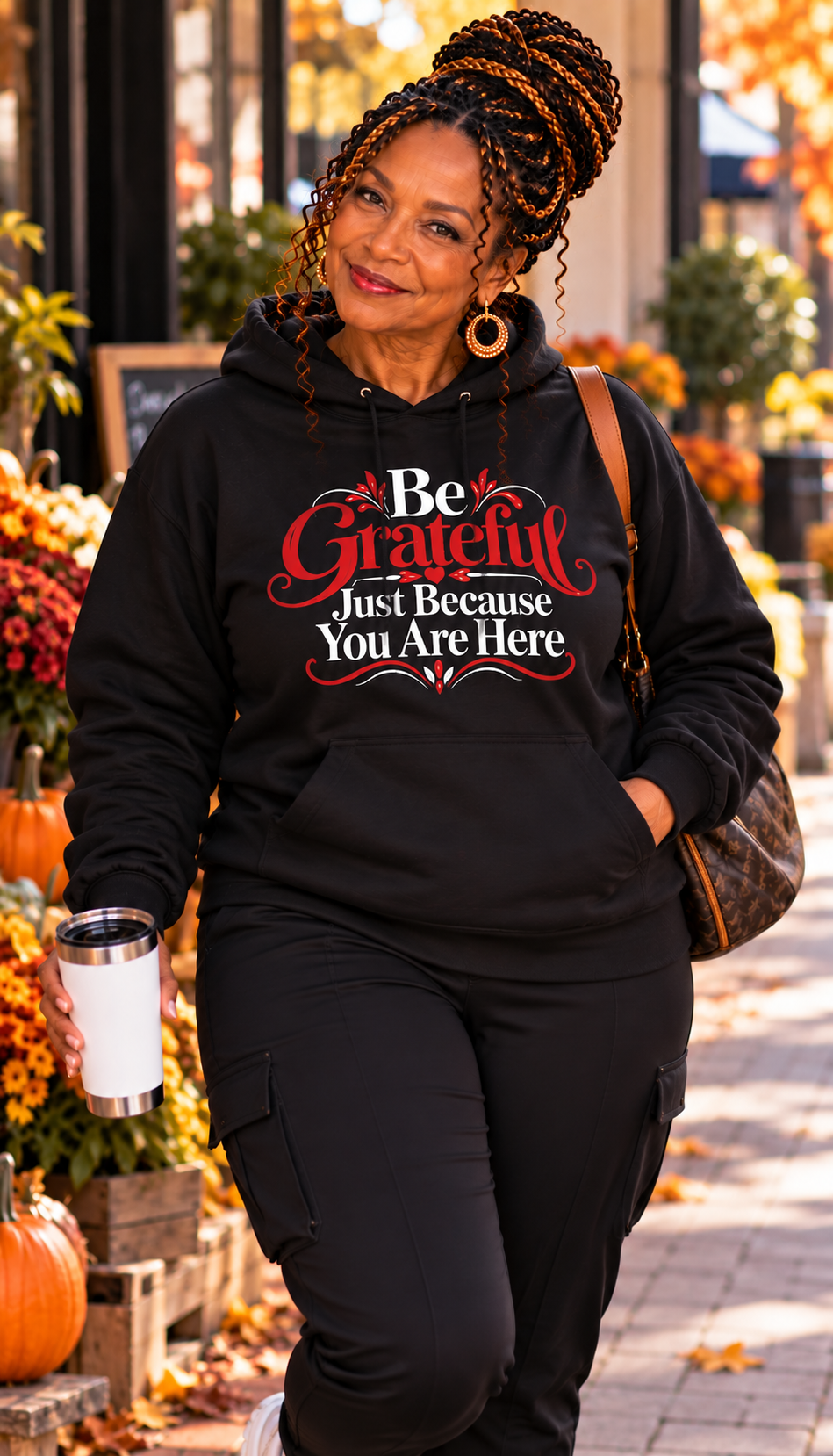 Be Grateful Just Because You Are Here 2 (Hoodie)