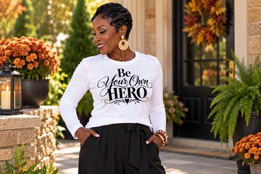 Be Your Own Hero (Long Sleeve T-Shirt)