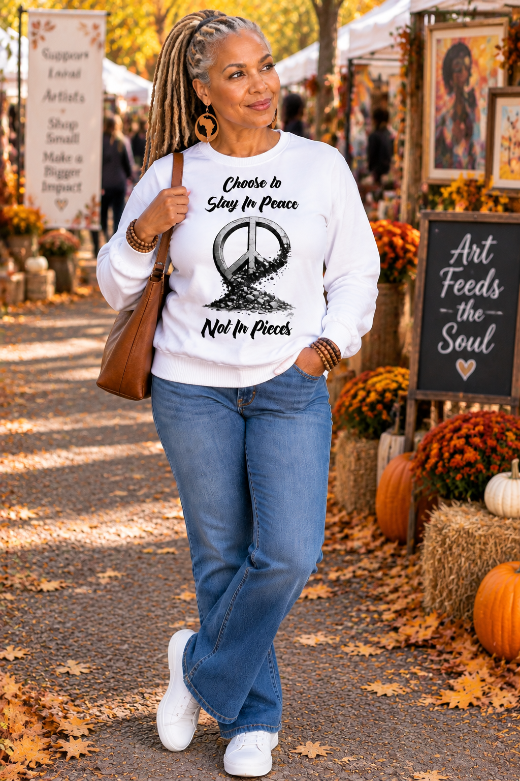 Choose To Stay In Peace, Not In Pieces